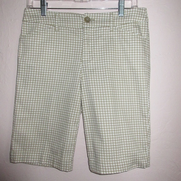 St. John's Bay Shorts St Johns Bay Gingham Bermuda Shorts Poshmark